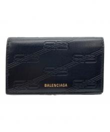 BALENCIAGA（バレンシアガ）の古着「BBモノグラムキーケース」｜ブラック