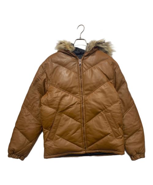 Schott（ショット）Schott (ショット) ダウンジャケット ブラウン サイズ:SIZE 38の古着・服飾アイテム