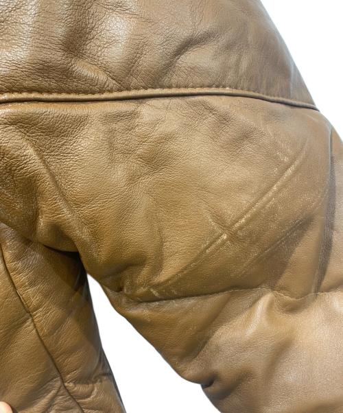 Schott（ショット）Schott (ショット) ダウンジャケット ブラウン サイズ:SIZE 38の古着・服飾アイテム