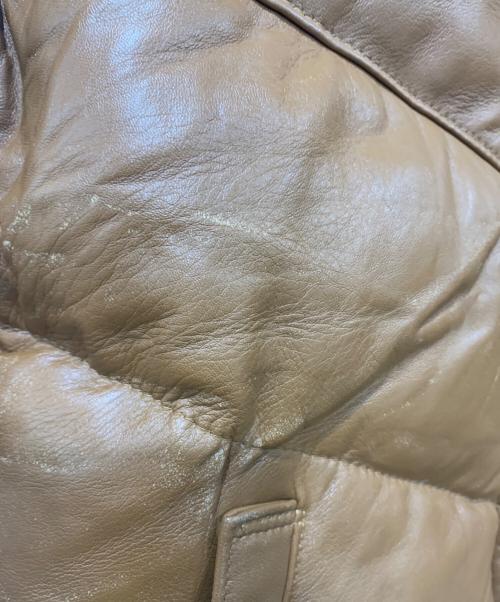 Schott（ショット）Schott (ショット) ダウンジャケット ブラウン サイズ:SIZE 38の古着・服飾アイテム