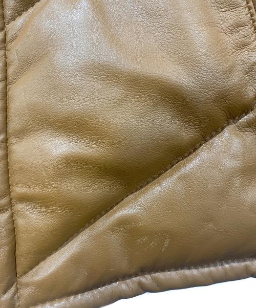 Schott（ショット）Schott (ショット) ダウンジャケット ブラウン サイズ:SIZE 38の古着・服飾アイテム