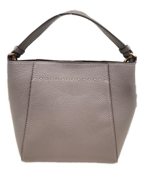 TORY BURCH（トリーバーチ）TORY BURCH (トリーバーチ) 2WAYバッグ グレーの古着・服飾アイテム