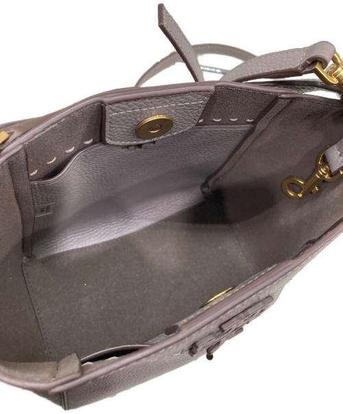 TORY BURCH（トリーバーチ）TORY BURCH (トリーバーチ) 2WAYバッグ グレーの古着・服飾アイテム