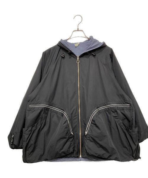 NOROLL（ノーロール）NOROLL (ノーロール) SWITCH PARKA ブラック×グレー サイズ:FREEの古着・服飾アイテム