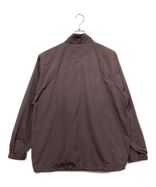 Cabaret Poval（キャバレーポバール）Cabaret Poval (キャバレーポバール) UTILITY PULLOVERハーフジップジャケット パープル サイズ:Lの古着・服飾アイテム