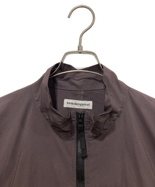 Cabaret Poval（キャバレーポバール）Cabaret Poval (キャバレーポバール) UTILITY PULLOVERハーフジップジャケット パープル サイズ:Lの古着・服飾アイテム