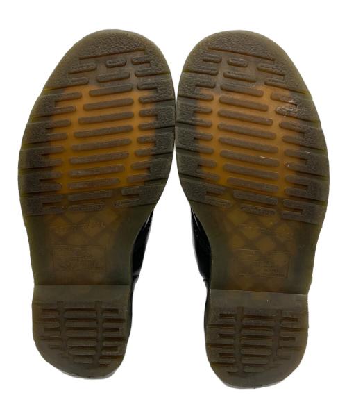 Dr.Martens（ドクターマーチン）Dr.Martens (ドクターマーチン) Needles (ニードルズ) 8ホールブーツ　60周年記念モデル ブラック×パープル サイズ:UK9の古着・服飾アイテム