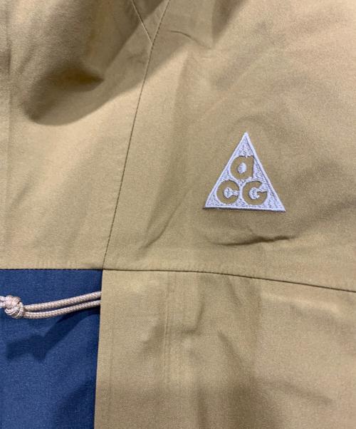 NIKE ACG（ナイキエーシージー）NIKE ACG (ナイキエーシージー) AS M NRG ACG MISERY RDGE GORE JACKET ブラウン×グレー サイズ:Mサイズの古着・服飾アイテム