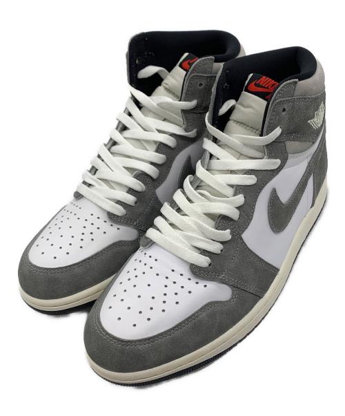 NIKE（ナイキ）NIKE (ナイキ) Air Jordan 1 Retro High OG グレー×ホワイト サイズ:29cmの古着・服飾アイテム