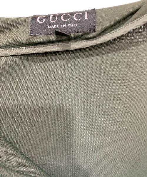 GUCCI（グッチ）GUCCI (グッチ) スカート オリーブ サイズ:SIZE 40の古着・服飾アイテム