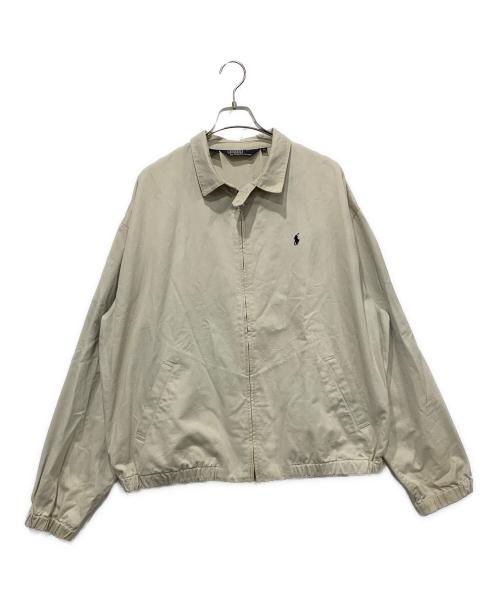 POLO RALPH LAUREN（ポロ・ラルフローレン）POLO RALPH LAUREN (ポロ・ラルフローレン) スイングトップ ベージュ サイズ:XLサイズの古着・服飾アイテム