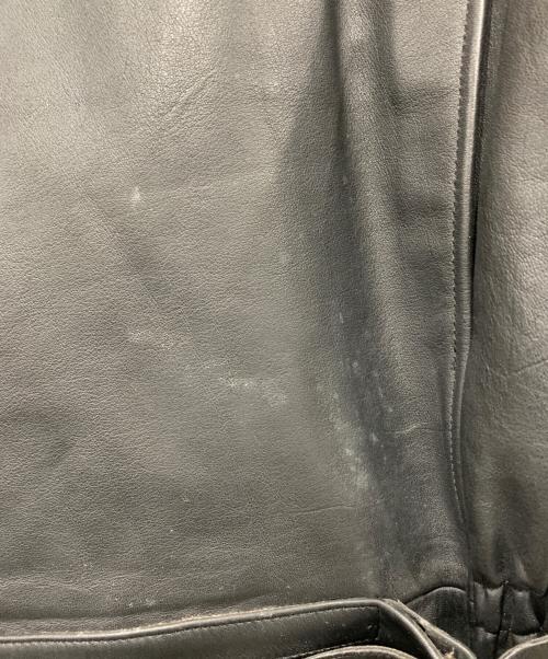 HARLEY-DAVIDSON（ハーレーダビッドソン）HARLEY-DAVIDSON (ハーレーダビッドソン) シングルライダースジャケット ブラック サイズ:Mサイズの古着・服飾アイテム