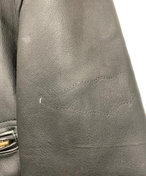 HARLEY-DAVIDSON（ハーレーダビッドソン）HARLEY-DAVIDSON (ハーレーダビッドソン) シングルライダースジャケット ブラック サイズ:Mサイズの古着・服飾アイテム