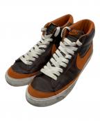 NIKEナイキ）の古着「BLAZER SB　Paul Brown」｜ブラウン×オレンジ