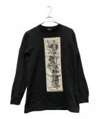 COMME des GARCONS HOMME PLUSコムデギャルソンオムプリュス）の古着「スタッズスウェット」｜ブラック