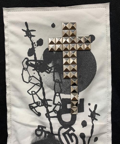 COMME des GARCONS HOMME PLUS（コムデギャルソンオムプリュス）COMME des GARCONS HOMME PLUS (コムデギャルソンオムプリュス) スタッズスウェット ブラック サイズ:SIZE Mの古着・服飾アイテム