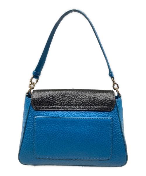 FURLA（フルラ）FURLA (フルラ) 2WAYショルダーバッグ ネイビー×スカイブルーの古着・服飾アイテム