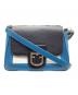 FURLA（フルラ）の古着「2WAYショルダーバッグ」｜ネイビー×スカイブルー
