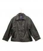CHAPS RALPH LAURENチャップス ラルフローレン）の古着「レザージャケット」｜ブラック