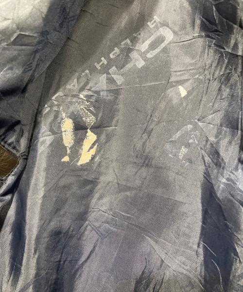 CHAPS RALPH LAUREN（チャップス ラルフローレン）CHAPS RALPH LAUREN (チャップス ラルフローレン) レザージャケット ブラック サイズ:Mサイズの古着・服飾アイテム