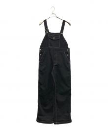 Dickies×stussy（ディッキーズ×ステューシー）の古着「オーバーオール」｜ブラック