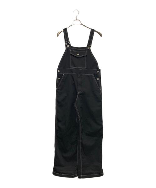 Dickies（ディッキーズ）Dickies (ディッキーズ) stussy (ステューシー) オーバーオール ブラック サイズ:SIZE Mの古着・服飾アイテム