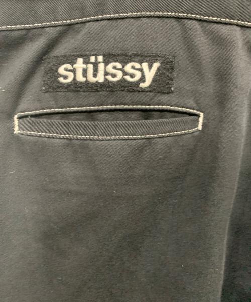 Dickies（ディッキーズ）Dickies (ディッキーズ) stussy (ステューシー) オーバーオール ブラック サイズ:SIZE Mの古着・服飾アイテム