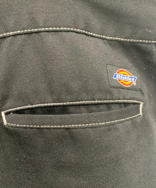 Dickies（ディッキーズ）Dickies (ディッキーズ) stussy (ステューシー) オーバーオール ブラック サイズ:SIZE Mの古着・服飾アイテム