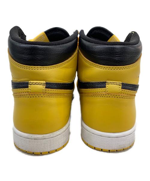 NIKE（ナイキ）NIKE (ナイキ) ハイカットスニーカー イエロー×ブラック サイズ:27.5cmの古着・服飾アイテム