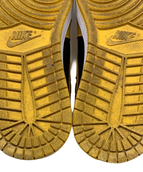 NIKE（ナイキ）NIKE (ナイキ) ハイカットスニーカー イエロー×ブラック サイズ:27.5cmの古着・服飾アイテム