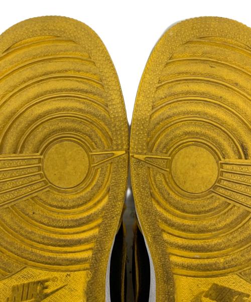 NIKE（ナイキ）NIKE (ナイキ) ハイカットスニーカー イエロー×ブラック サイズ:27.5cmの古着・服飾アイテム