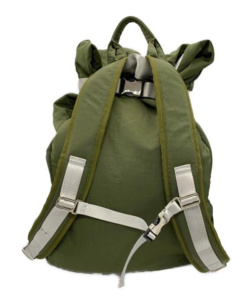 OMMO（オーエムエムオー）OMMO (オーエムエムオー) W FACE BACK PACK グリーンの古着・服飾アイテム