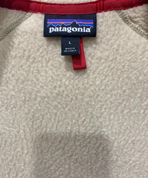 Patagonia（パタゴニア）Patagonia (パタゴニア) レトロ・パイル・ジャケット ベージュ サイズ:Lサイズの古着・服飾アイテム