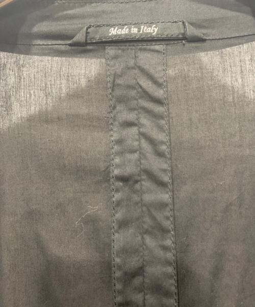 Maison Martin Margiela（メゾンマルタンマルジェラ）Maison Martin Margiela (メゾンマルタンマルジェラ) トレンチコート ブラック サイズ:SIZE 54の古着・服飾アイテム