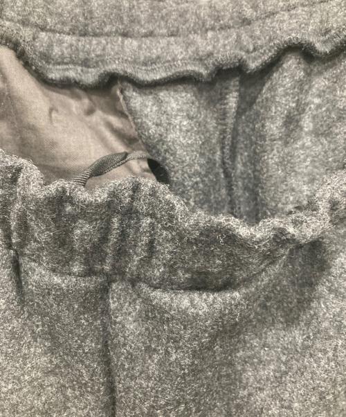 confect（コンフェクト）confect (コンフェクト) ウールカシミア フランネル イージートラウザーズ グレー サイズ:SIZE 3の古着・服飾アイテム