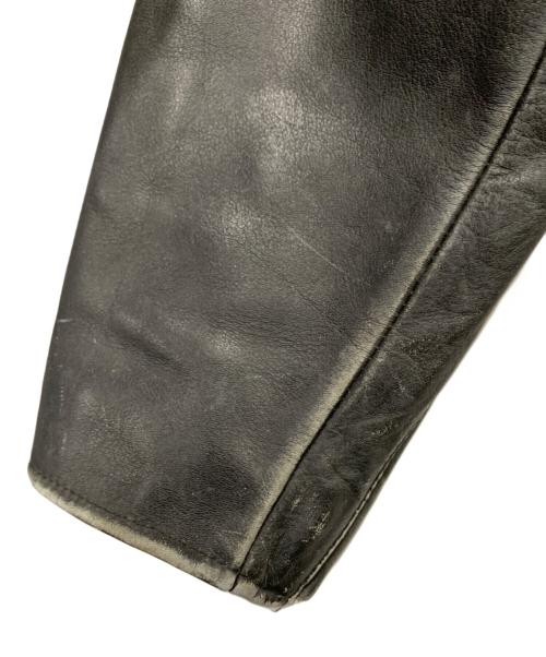 HARLEY-DAVIDSON（ハーレーダビッドソン）HARLEY-DAVIDSON (ハーレーダビッドソン) シングルライダースジャケット ブラック サイズ:Lサイズの古着・服飾アイテム