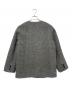 GALERIE VIE (ギャルリーヴィー) アルパカウールツイードカラーレスジャケット グレー サイズ:FREE：10000円