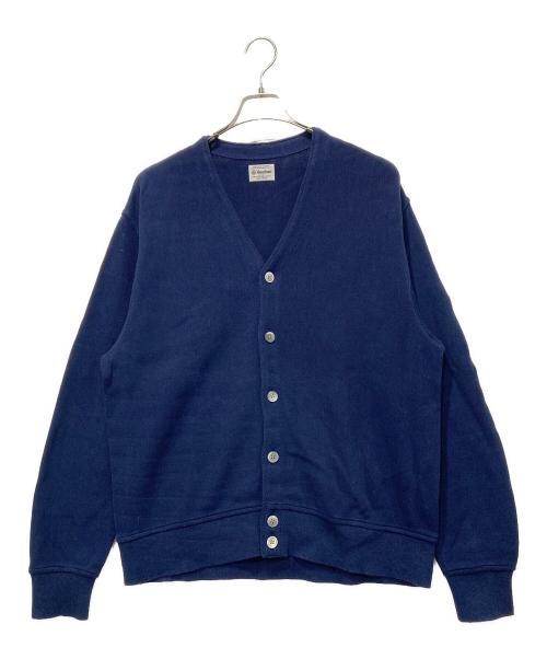 Yonetomi（ヨネトミ）Yonetomi (ヨネトミ) 厚手カーディガン ネイビー サイズ:SIZE 3の古着・服飾アイテム