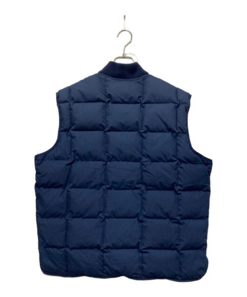 Eddie Bauer（エディーバウアー）Eddie Bauer (エディーバウアー) ダウンベスト ネイビー サイズ:Lサイズの古着・服飾アイテム