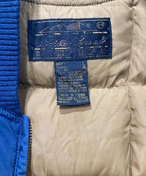 Eddie Bauer（エディーバウアー）Eddie Bauer (エディーバウアー) ダウンベスト ネイビー サイズ:Lサイズの古着・服飾アイテム