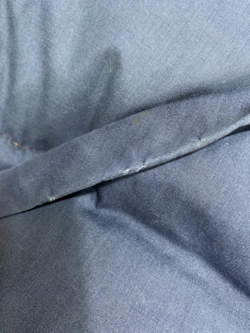 Eddie Bauer（エディーバウアー）Eddie Bauer (エディーバウアー) ダウンベスト ネイビー サイズ:Lサイズの古着・服飾アイテム