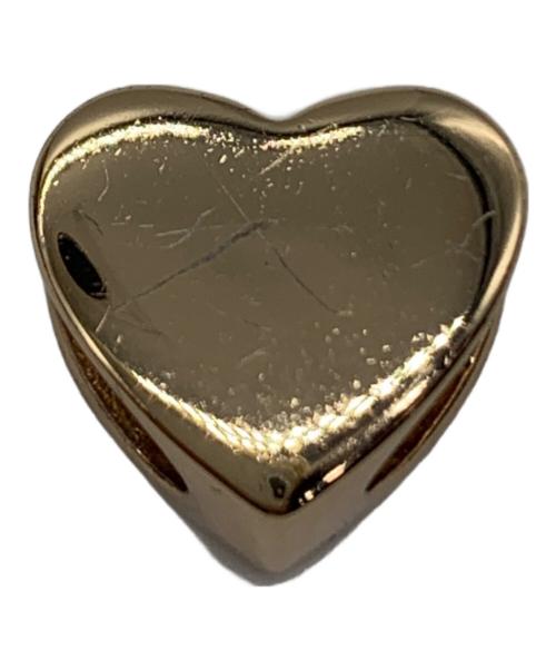 PANDORA（パンドラ）PANDORA (パンドラ) ハートチャーム ゴールドカラーの古着・服飾アイテム