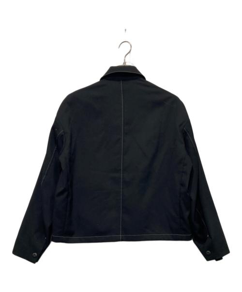 STUDIOUS（ステュディオス）STUDIOUS (ステュディオス) NO SEASON WASHABLEWOOL BLOUSON ブラック サイズ:SIZE 1の古着・服飾アイテム