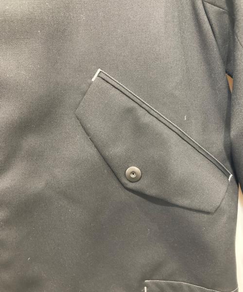 STUDIOUS（ステュディオス）STUDIOUS (ステュディオス) NO SEASON WASHABLEWOOL BLOUSON ブラック サイズ:SIZE 1の古着・服飾アイテム