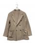 pelemele（ペールメール）の古着「DOUBLE JACKET FRANNEL」｜ベージュ