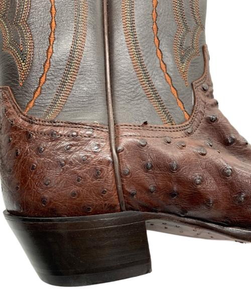 LUCCHESE（ルケーシー）LUCCHESE (ルケーシー) ウェスタンブーツ ブラウン サイズ:SIZE 8の古着・服飾アイテム