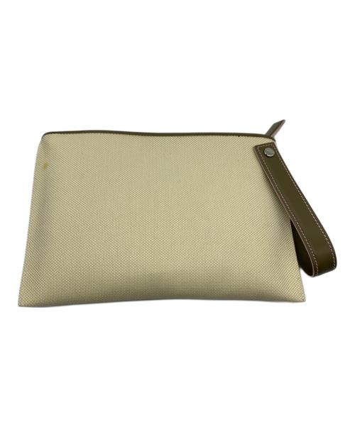 LOEWE（ロエベ）LOEWE (ロエベ) ポーチ アイボリーの古着・服飾アイテム