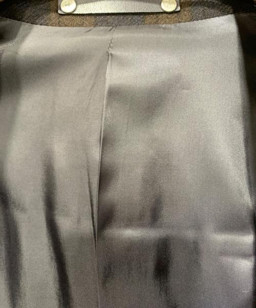 PS Paul Smith（ＰＳポールスミス）PS Paul Smith (ＰＳポールスミス) チェスターコート ブラウン×ネイビー サイズ:Lサイズの古着・服飾アイテム