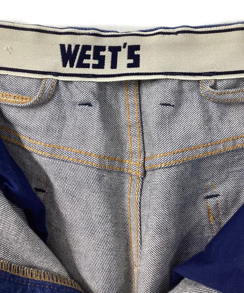 WEST'S（ウエスト）WEST'S (ウエスト) WESTOVERALLS 807F DENIM インディゴ サイズ:W33（83.5cm）の古着・服飾アイテム