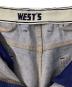 中古・古着 WEST'S (ウエスト) WESTOVERALLS 807F DENIM インディゴ サイズ:W33（83.5cm）：5000円